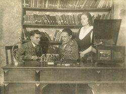 Biblioteka w Domu Leśnika. Rok 1935