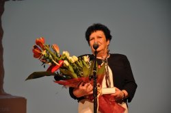 Mirosława Pawłowska / prezes stowarzyszenia Uniwersytet III Wieku w Hajnówce/