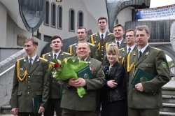 Grupa Wokalna Zespołu Muzycznego Instytutu Staży Granicznej - Mińsk (Białoruś)
