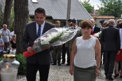 Wójt Gminy Hajnówka – Lucyna Smoktunowicz i Przewodniczący Rady Gminy Jarosław Kot