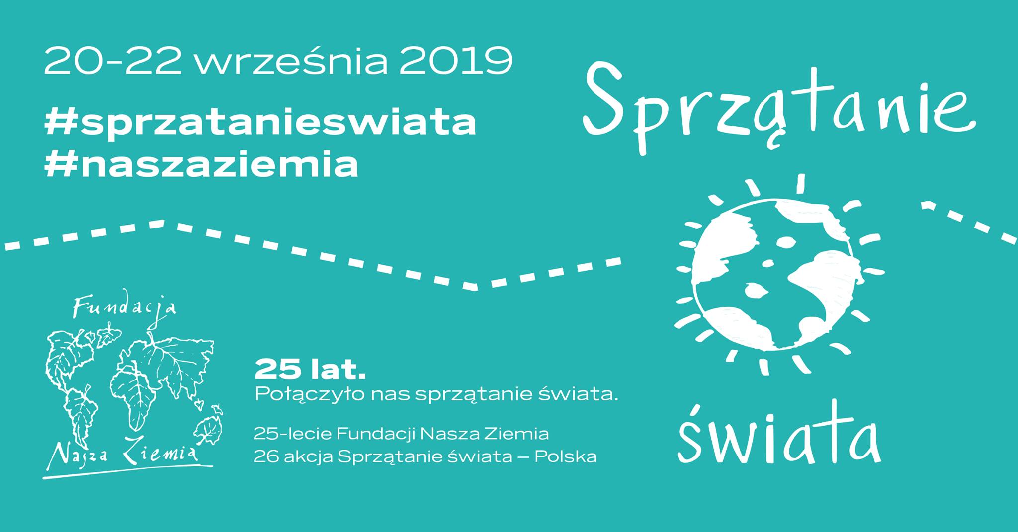 Sprzątanie świata - Polska 2019: 20-22 września